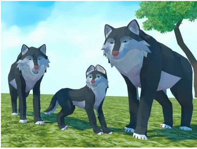 Wolf Family Simulator